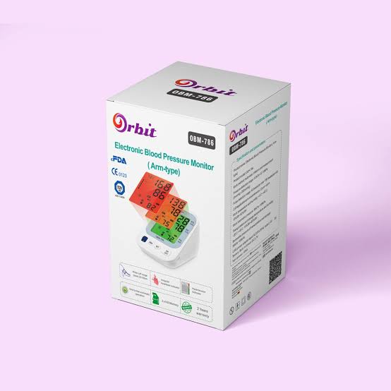 Orbit Blood Pressure Monitor Rechargeable OBM-786