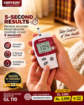 CERTEZA GL110 Blood Glucose Monitor