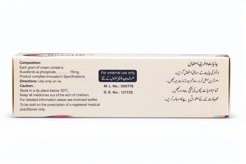 RUXOTIB (Ruxolitinib) Cream 1.5%