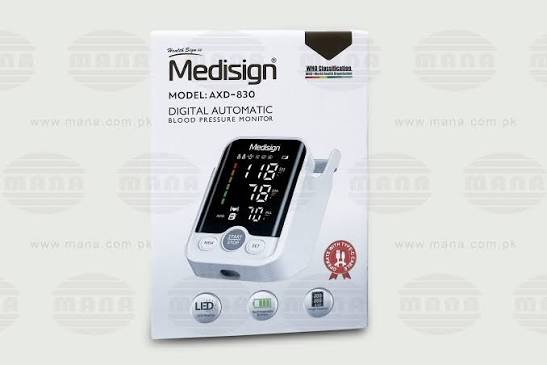 MEDISIGN DIGITAL AUTOMATIC BLOOD PRESSURE MONITOR (AXD-830)